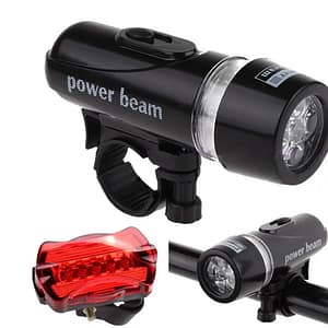 5 LED Lamp Bike Bicycle Front Light